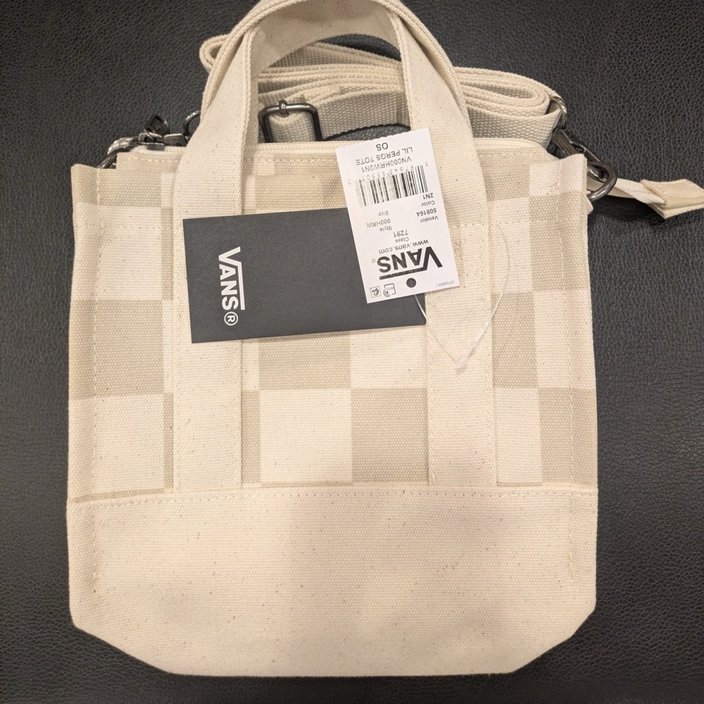 Vans Checkered Tote Bag